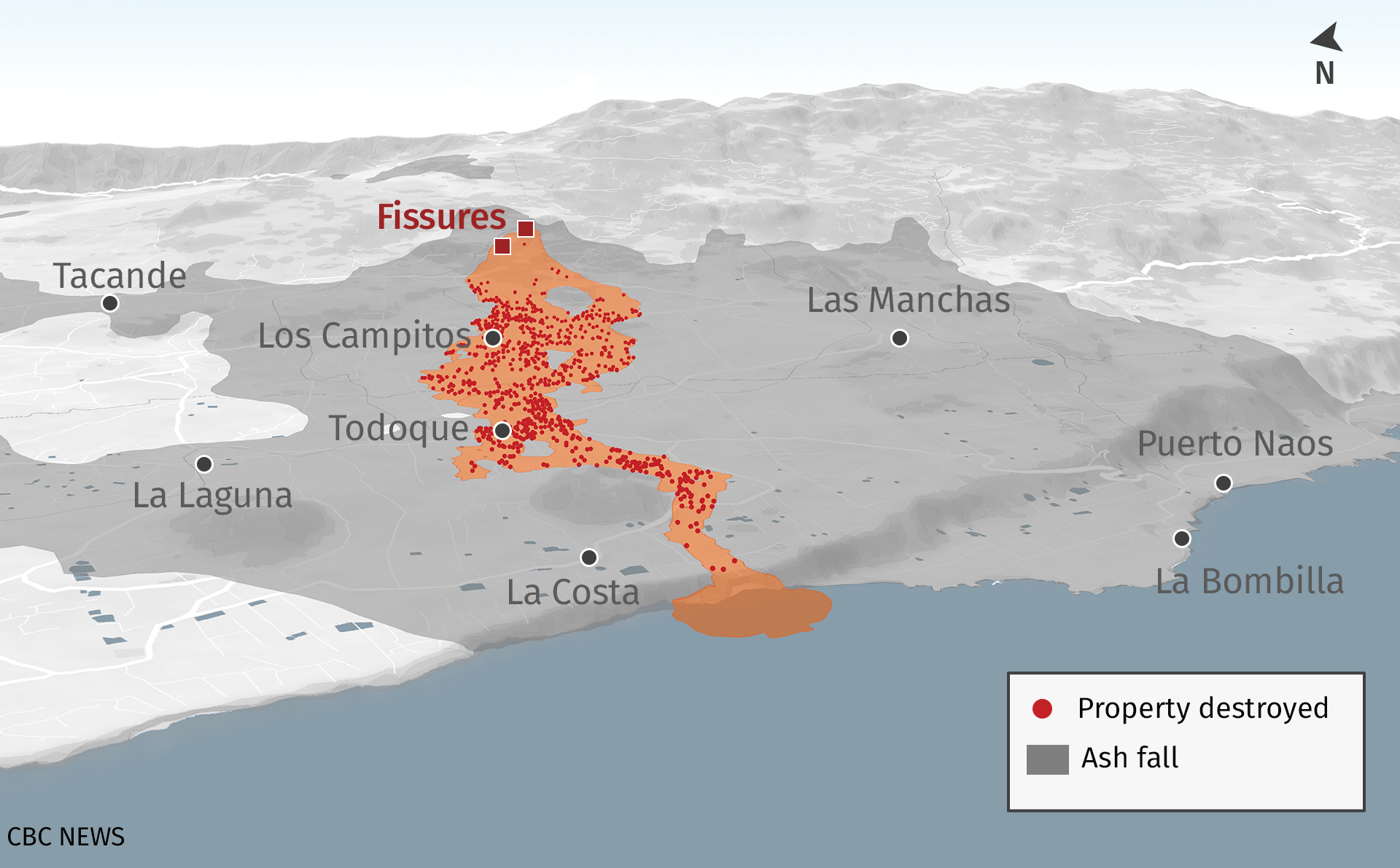 Map La Palma